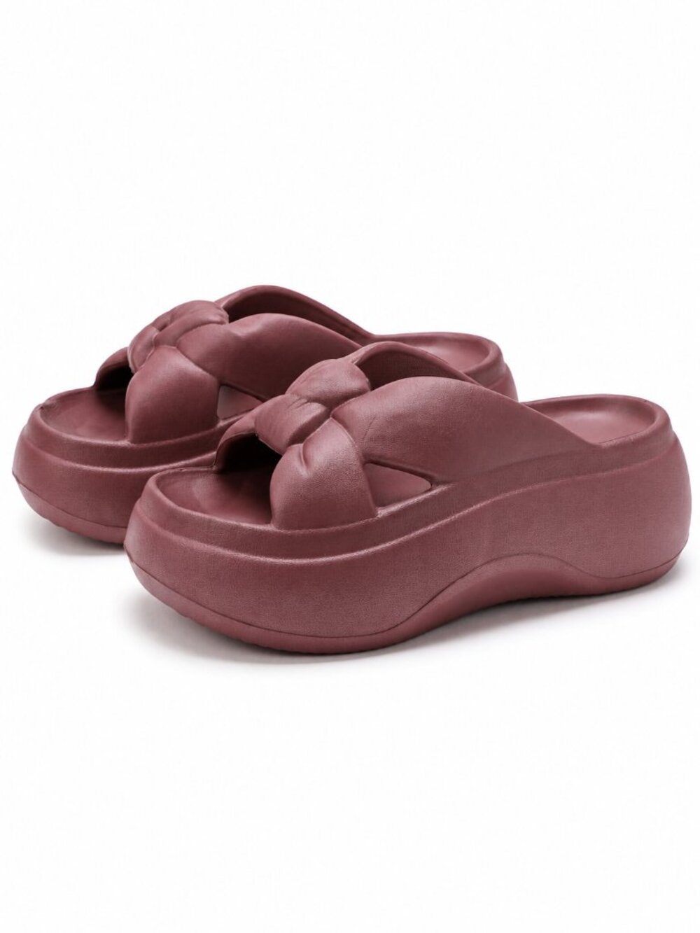 Cloud Bow Platform Sandals for Women